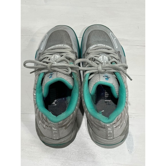 Puma LaMelo Ball MB.01 Lo UFO Grey Teal Basketball‎ Mens Shoes Size 10.5 main image 10